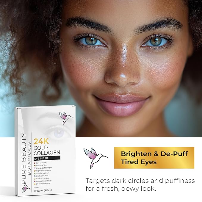 24K Gold Collagen Eye Mask