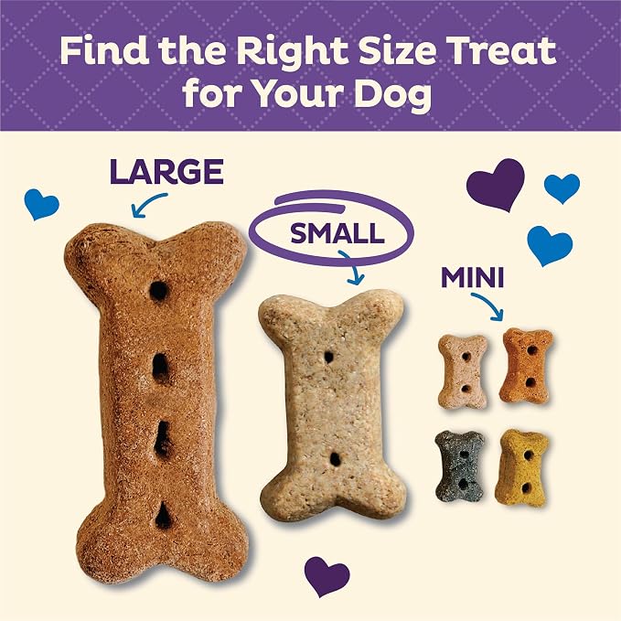 Old Mother Hubbard Wellness Original Mix Dog Biscuits,Natural,Training Treats,Four Flavors,Small Size,(6 Pound Bag),(Pack of 2)