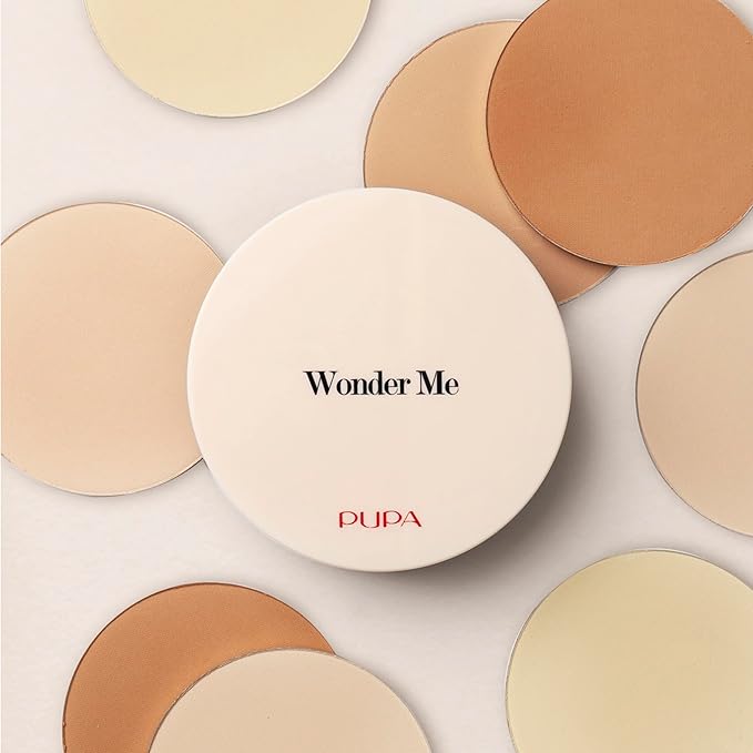 Pupa Milano Wonder Me Powder-no-Powder - Setting Powder Reduces Pores - Makes Skin Texture Smoother and Firmer - Talc Free - 009 Banana - 0.22 oz