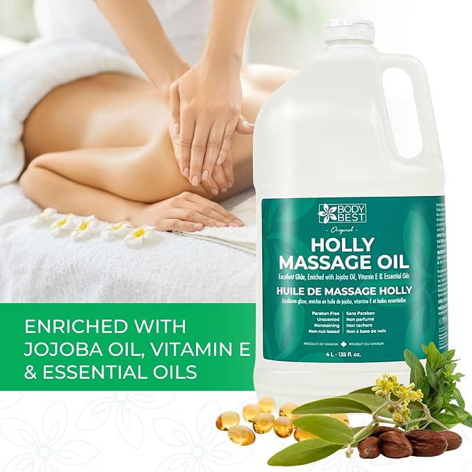 Holly Oil Massage Oil (1 Gallon)