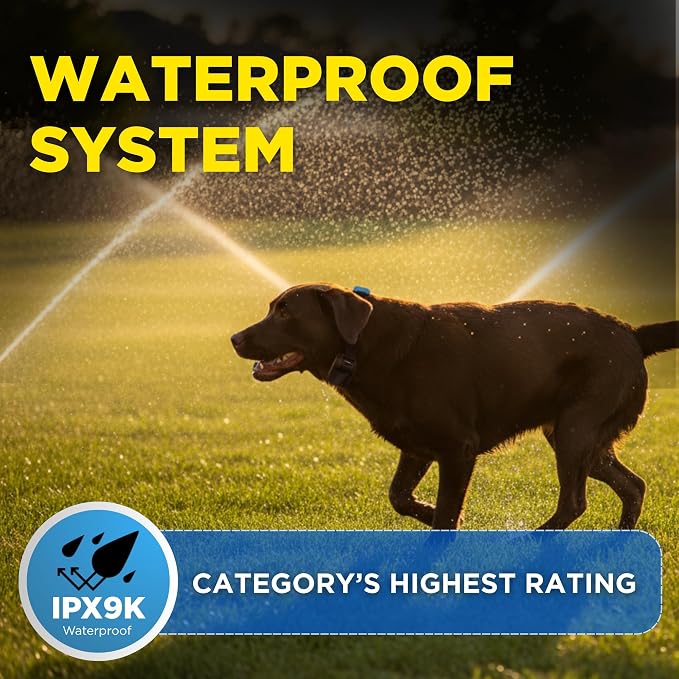 Dogtra SMART Fence Wireless Electric Dog Fence System - No Subscription, 2-Tier Alarm & App Alerts, No-Dig Up to 3/4 Acre, Tone/Vibration/Static, IPX9K Waterproof, Safe Portable Freedom Pets 35 lbs+
