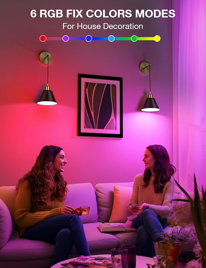 Gold & Black Battery Operated Wall Sconce Set of 2, 5200mAh Dimmable Detachable Bulbs and Remote Wireless Rechargeable Wall Lights, 9 Colors Sconces Wall Decor for Bedroom Living Room Hallway