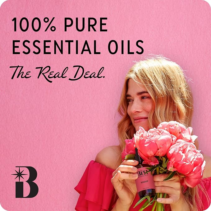 The Best Geranium Essential Oil- Premium Grade- 100% Pure & Natural for Aromatherapy, Diffuser, Spa, Massage, Air Freshener- 10 ml (.33 fl oz)