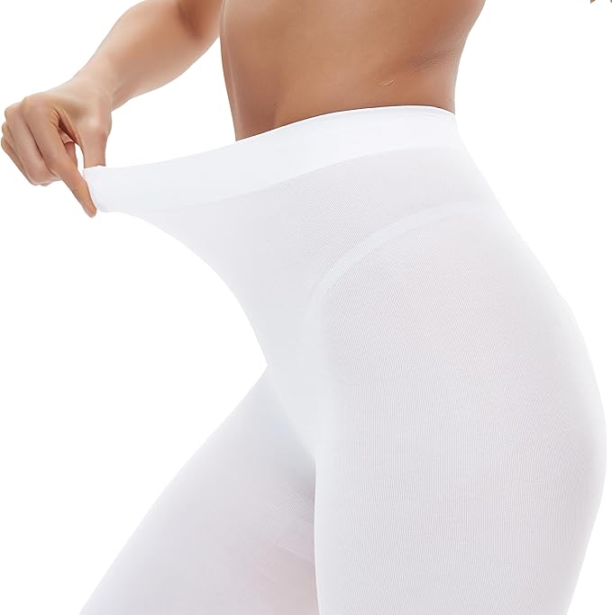 CozyWow Women's 80D Soft Opaque Tights, High Waist Solid Color Womens Tights with 30+ Colors