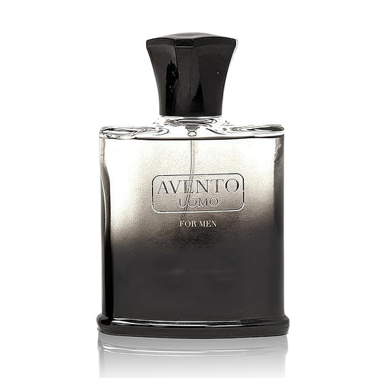 AFLUXE AVENTO UOMO Cologne for Men | Long-Lasting Woody Fresh Scent | 100ml Eau de Toilette | Luxury Gift Set