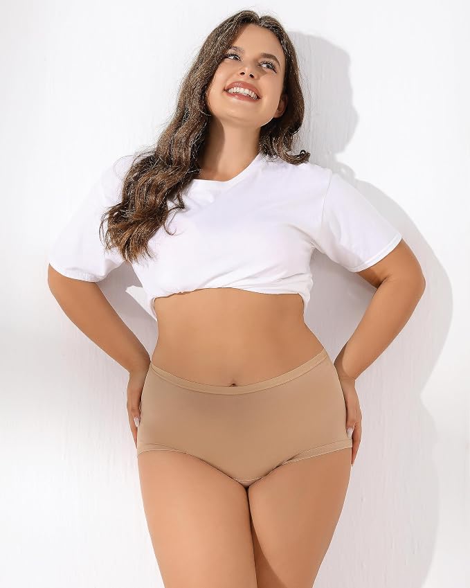 Goat Union Organic Cotton Boyleg Period Underwear for Women & Teens - Moderate Absorbency Period Panty