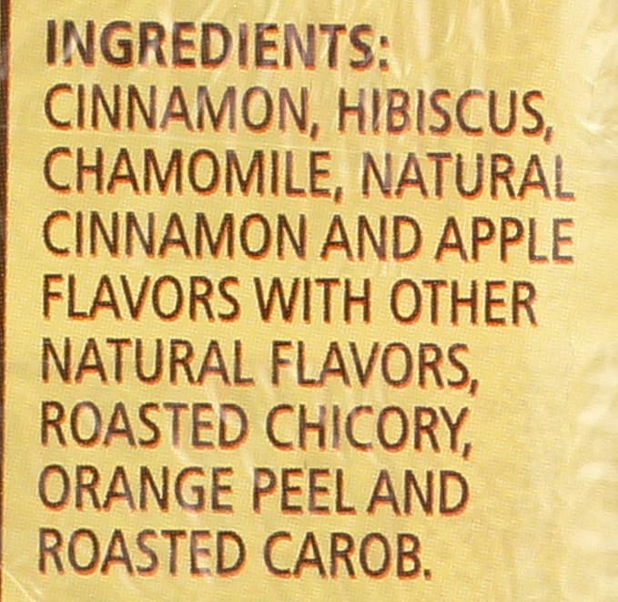 Celestial Seasonings Herbal Tea, Cinnamon Apple Spice, 20 Count