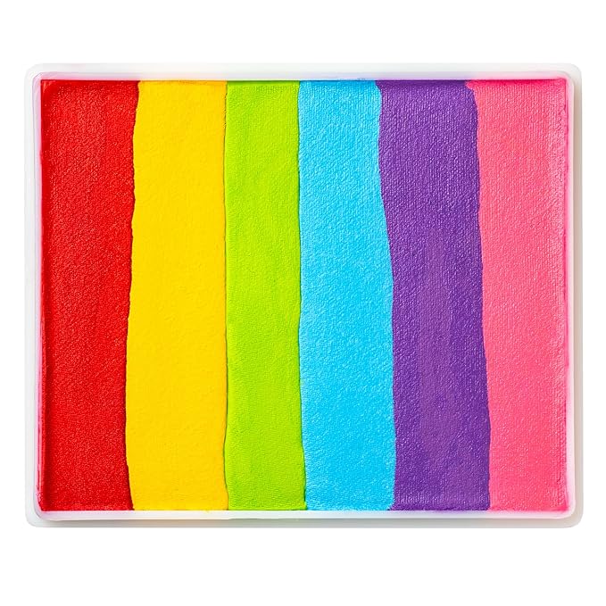 TAG Face and Body Paint - Split Cake 50g (Regular Rainbow)