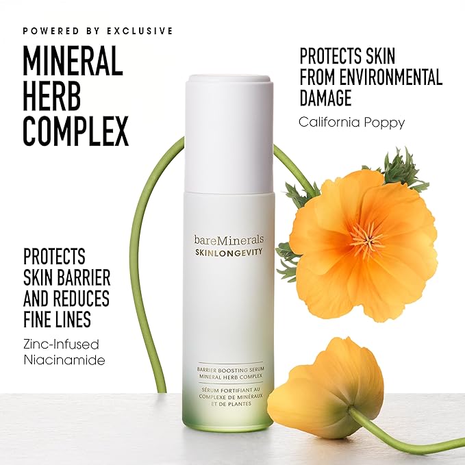 bareMinerals Skinlongevity Barrier Boosting Serum, 50ml
