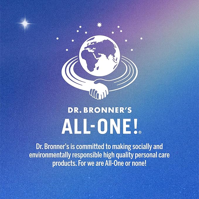 Dr. Bronner's Pure-Castile Magic Soap Liquid (Tea Tree, 32 ounce, 2-Pack) - Made with Regenerative Organic Certified Oils, 18-in-1 Uses: Body, Hair, Laundry & Dishes, Concentrated, Vegan, Non-GMO