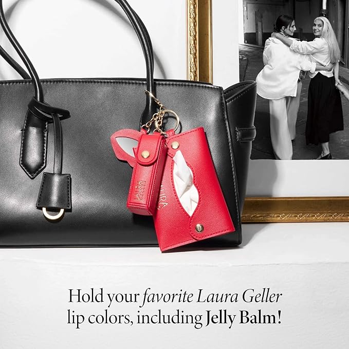 LAURA GELLER NEW YORK Tint-n-Tissue Kit - Valentine’s Day Jelly Balm Kiss-n-Tell and Tissue Holder Set