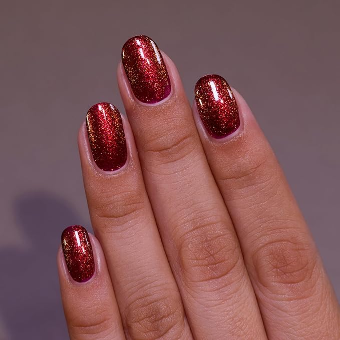 ILNP Penny - Red Copper Shimmer Nail Polish