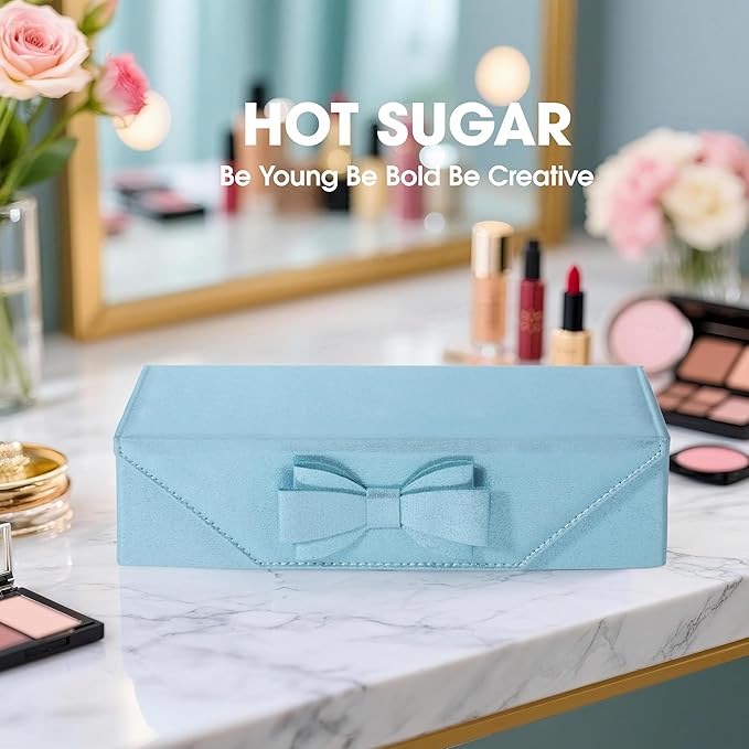 Hot Sugar Girls Makeup Kit for Teenagers, Beginner Makeup Gift Set for Women Full Makeup Kit (Blue)