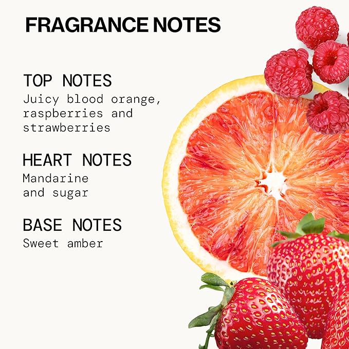 Pacifica Hair & Body Fragrance Mist - Tuscan Blood Orange - Sweet Citrus Scented Hair Perfume and Body Spray - Alcohol-Free, Long-Lasting Clean Fragrance, Vegan & Cruelty-Free, 6 Fl Oz