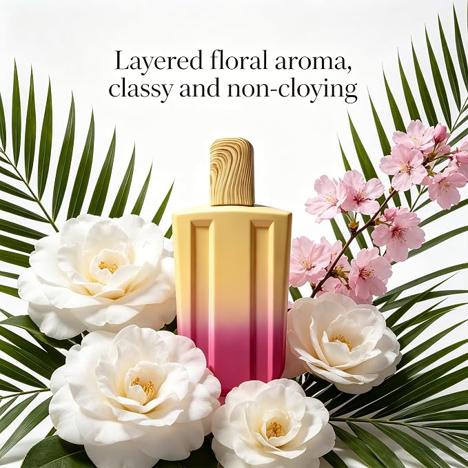A CENTER 2PCS Perfume Set for Women - Floral Fragrance Gift Set with musk,Sweet Fruity, Eau De Parfume| 3.4 Fl Oz Each Women's Cologne(Hello Summer Tropical&Berry)
