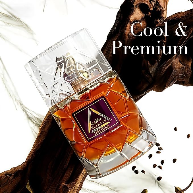 A CENTER Men’s Fragrance Collection: Humrah, Buni, Dkhoun & Klamath Deliure | 4-Bottle Set 3.4 Fl Oz Each | Long Lasting Smoky Spice, Amber & Intense Wood Cologne Library | Perfume Gift Daily Use