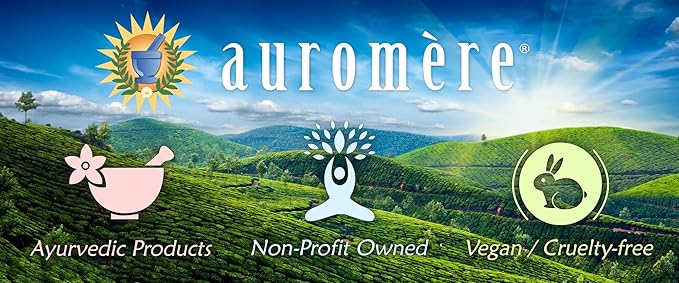 Auromere Ayurvedic Shampoo, Aloe Vera Neem - Vegan, Cruelty Free, Non-GMO, Natural, Gluten Free, Sulfate Free, Paraben Free for Dry to Normal Hair (16 fl oz), 2 Pack