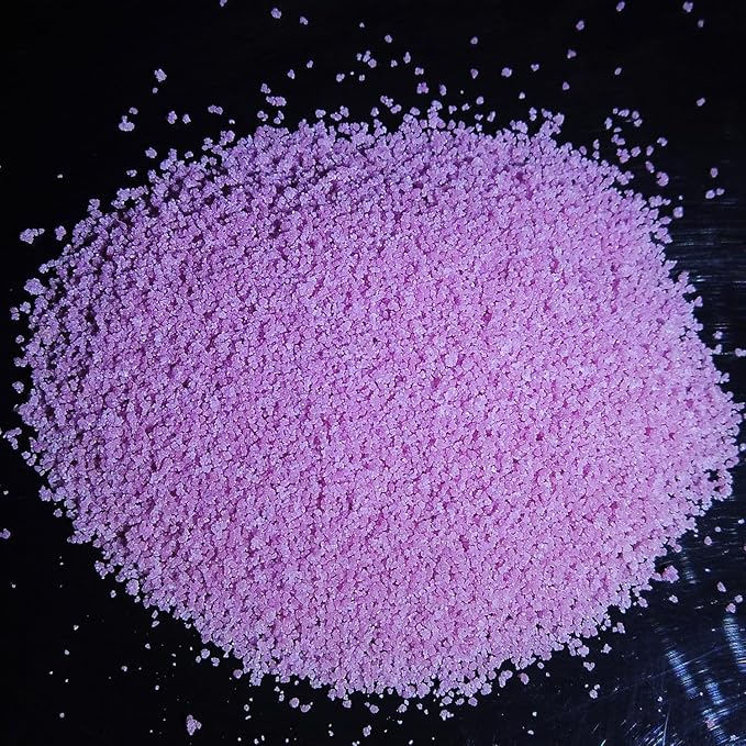 TWINKLING Glow in The Dark Crushed Glass, Broken Glass Glitter, Glow in The Dark Stones Gems Chips for DIY Resin Art Epoxy Crafts, Nail Art, Jewelry Making, Geode Painting, 0.85mm(100g) (Purple)