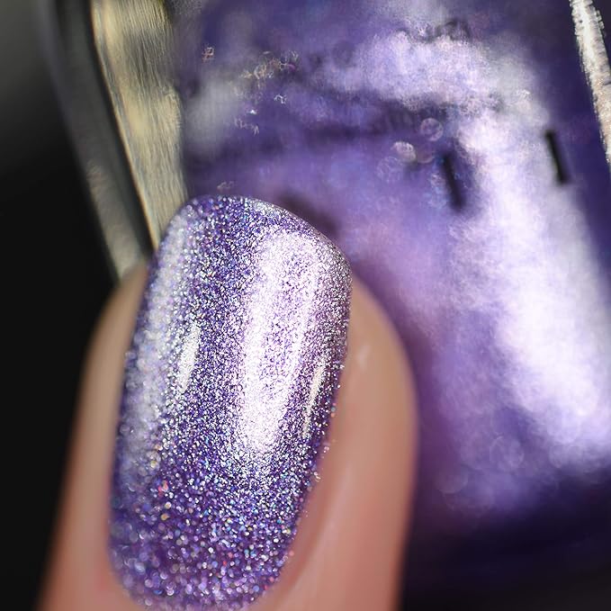 ILNP Mila - Icy Purple Holographic Ultra Metallic Nail Polish