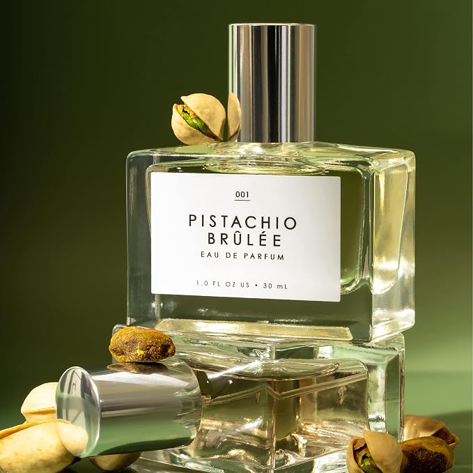 Le Monde Gourmand Pistachio Brûlée Eau de Parfum Spray Perfume for Women, Milky Mousse, Pistachio Crumbs & Vanilla Bean Gourmand Scent, Vegan & Cruelty Free, 1 fl oz (30 ml)