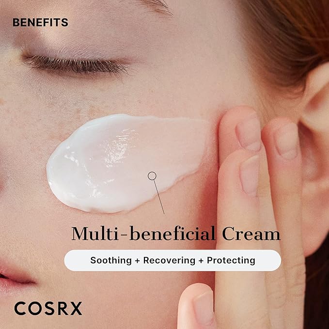 COSRX Pure Fit Cica Cream, 50ml / 1.69 fl.oz | Centella Asiatica Face Moisturizer Recommended for Acne-Prone Skin, Reduce Redness | Not Tested on Animals, Korean Skincare