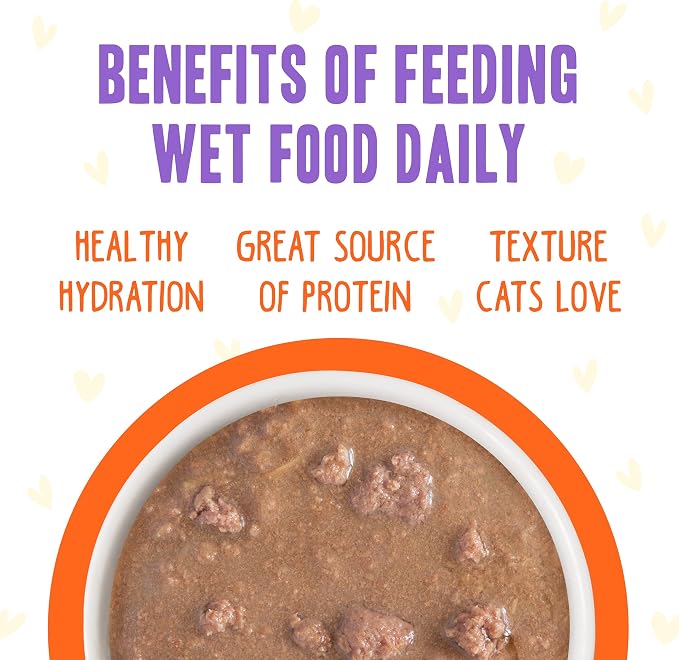 Weruva B.F.F. OMG - Best Feline Friend Oh My Gravy!, Yippy Ki Yay Yellows! Variety Pack, 2.8oz Pouch (Pack of 12)