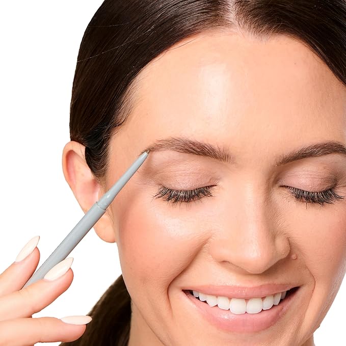 Ravie Beauty Easy Everyday™ Brow Pencil - Best Eyebrow Pencil for Women, Smudge Proof Hair-Like Strokes, 1.2mm Precision Tip with Spoolie, Vegan (Light Brown)