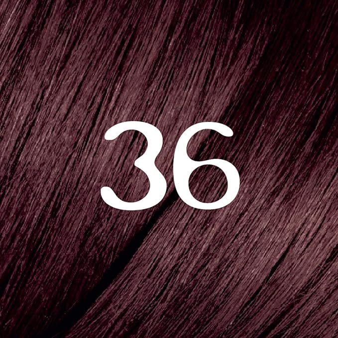 L'Oreal Paris Feria Multi-Faceted Shimmering Permanent Hair Color, Chocolate Cherry, Hair Dye Kit, Pack of 2