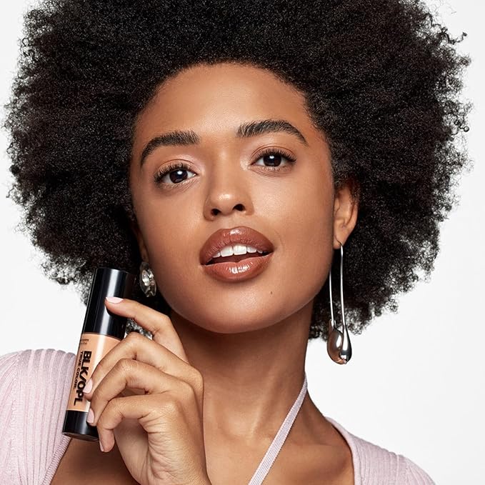 BLK/OPL TRUE COLOR Pore Perfecting Liquid Foundation, Au Chocolat — enriched with Vitamins C & E, paraben-free, fragrance-free, cruelty-free