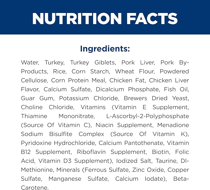 Hill's Science Diet Adult 7+ Wet Cat Food | #1 Veterinarian Recommended, Minced Turkey, 5.5 oz. Cans, 24-Pack