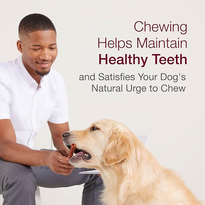 SmartBones SmartSticks Rawhide-Free Dog Treats, Peanut Butter, 25 Count | With Real Peanut Butter & Chicken, Easy To Digest Chew, Vitamin & Mineral Enriched, Supports Dental Health, For Small Dogs