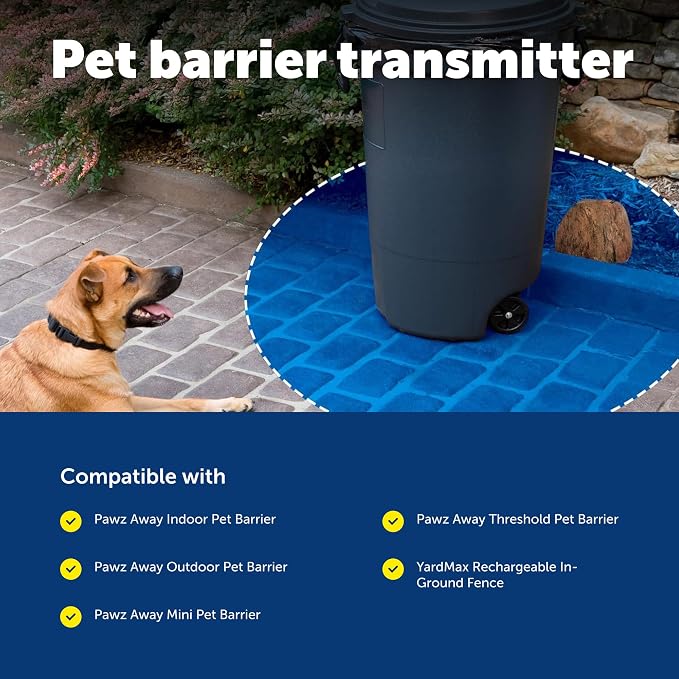 PetSafe Pawz Away Mini Extra Pet Barrier Base Unit, Indoor/Outdoor | Base Unit Only, Replacement, Extra, Add-A-Barrier, Expand Pawz Away System Up To 2.5 ft Radius/5 ft Diameter, Static