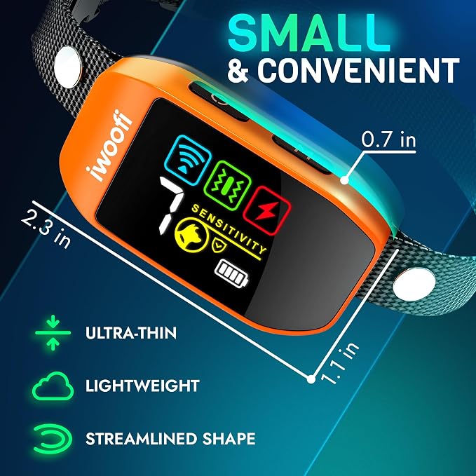 2026 New Rechargeable Bark Collar for Dogs - Anti Bark Collar with Automatic Sound Vibration & Safe Shock Modes - Waterproof No-Bark Training Device for Small Medium Large Dogs for Everyday Training
