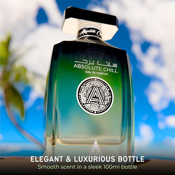 Atralia Absolute Chill 100ml EDP – Citrus Mint Perfume for Men & Women | Green Lemon, Mint, Orange, Blackcurrant | Summer Fresh Long-Lasting Fragrance