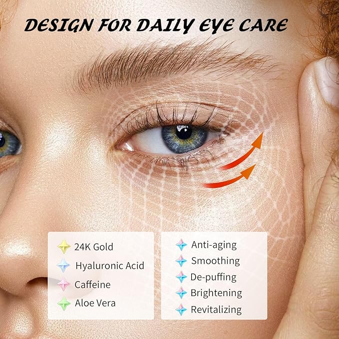 Under Eye Patches (28 Pairs), 4 Colors Eye Masks Gift Set for Dark Circles Puffy Eyes, Undereye Bags and Wrinkles Puffiness, Skin Care Gift Set for Bachelorette Party Favors