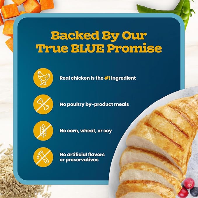 Blue Buffalo Tastefuls Irresistible Gravy Experience Chicken Cat Food, 3 lb | Chicken & Brown Rice Recipe, Supports Digestion & Coat Health, Add Warm Water for Real Gravy, Indoor Adult Cat Formula