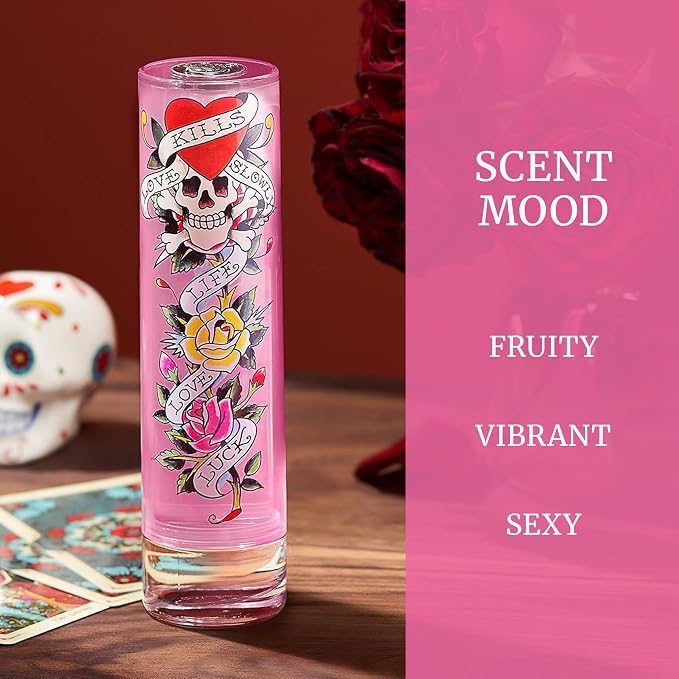 ED HARDY Women's Perfume Fragrance by Christian Audigier, Eau De Parfum, 1 Fl Oz