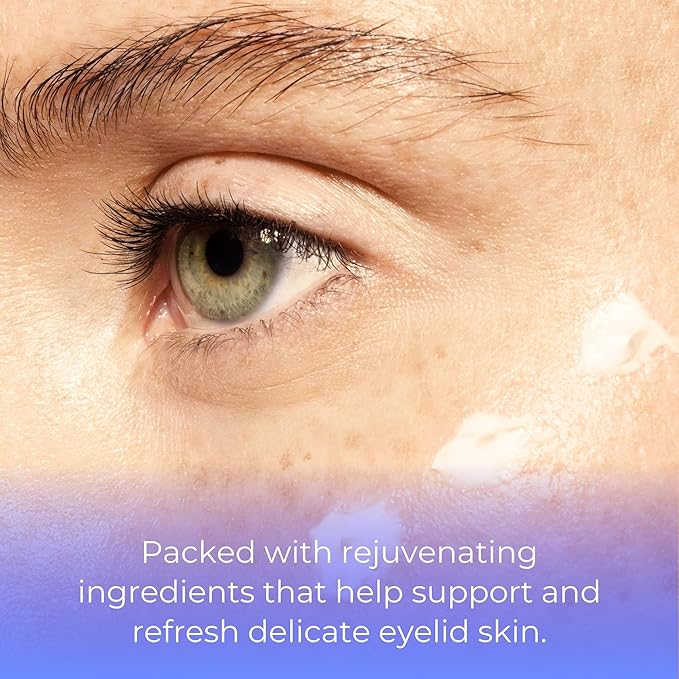 Blinkjoy Moisturizing Under Eye Cream – Soothing Eye Cream for Dry, Itchy & Sensitive Skin – Optometrist & Dermatologist Recommended, Fragrance- & Preservative-Free