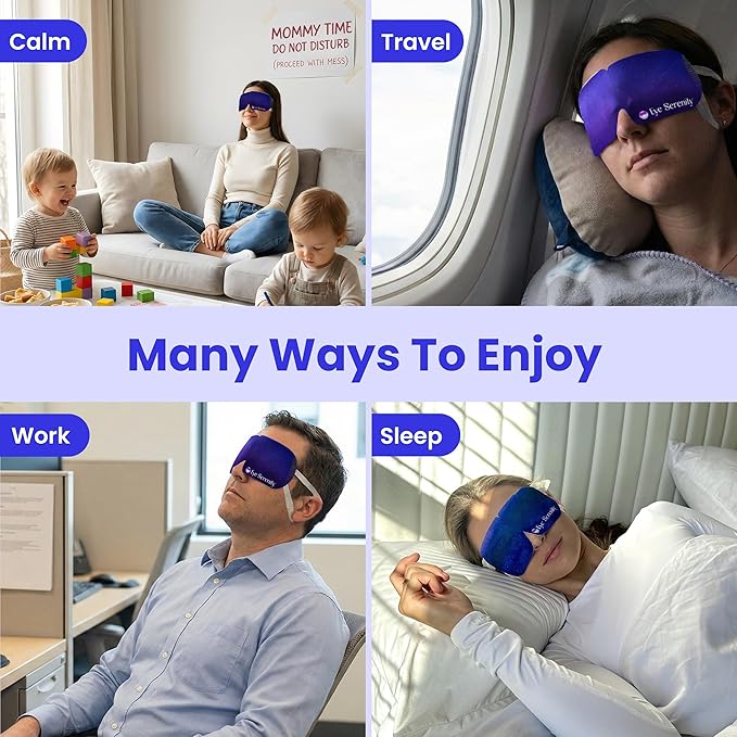 Lure Essentials CHILL Eye Mask and Steam Eye Mask (Bundle)