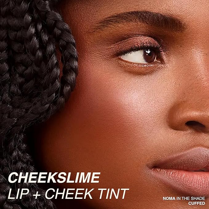 Freck Beauty CHEEKSLIME Lip & Cheek Tint - Liquid Cream Blush, High Impact Pigments, Blends Seamlessly, Dries Down to Natural Flush for All Skin Tones | LOVE FLUSH (Bright Coral)