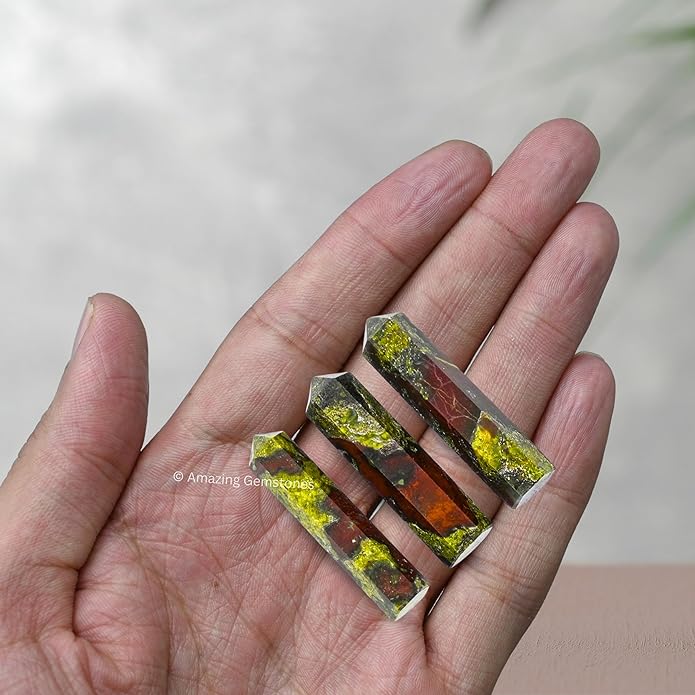 Amazing Gemstone Crystal Points Bulk Healing Crystals & Stones - Premium Single Terminated Healing Wand Point Bulk Crystals for Crafts, Crystal Grid, DIY Work