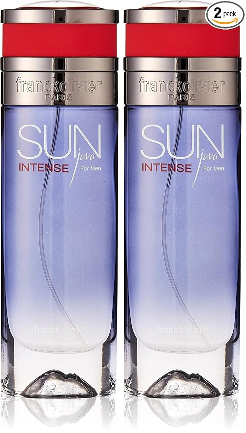 Frank Oliver Sun Java Intense for Men Eau De Perfume 2.5 Ounces (Pack of 2)