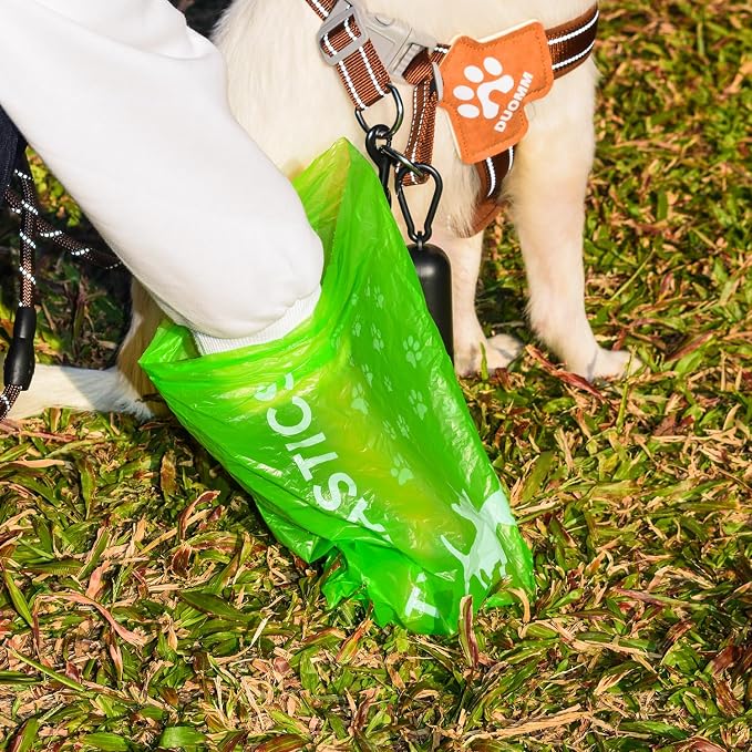 TYPLASTICS Poop Bags for Dogs, 180 Count, 13"x 9", Unscented, 12 Pack of 15 | Refuse Cleanup, Outdoor Walking & Travel, Unscented