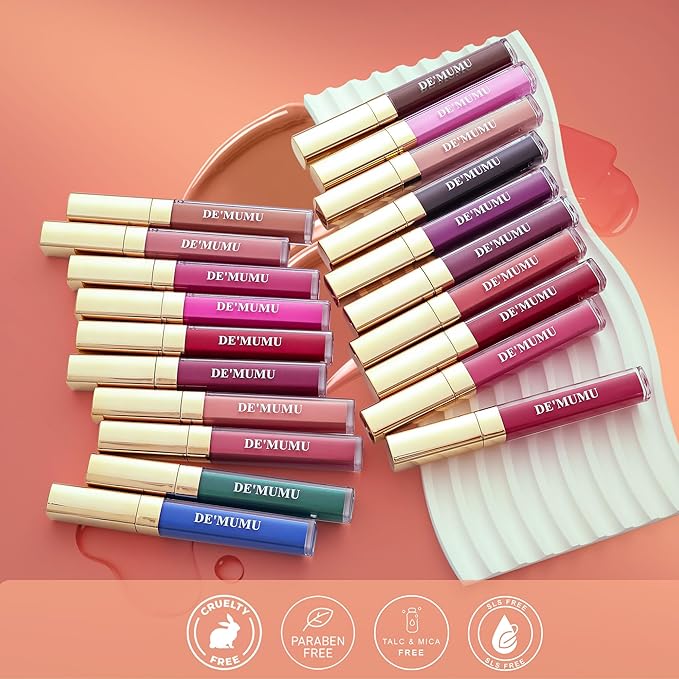 Dark Red Lipstick Matte for Women Superstay Long Lasting Lipstick Smudgeproof Dark Liquid Lipsticks Cruelty Free Lip Makeup (DM18 Oxblood Red)