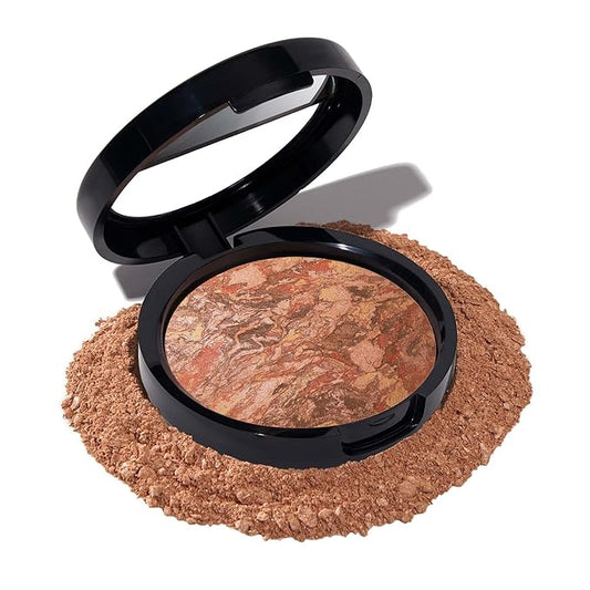 LAURA GELLER NEW YORK Baked Balance-N-Glow Illuminating Foundation - Deep - Buildable Sheer to Light Coverage - Satin Finish