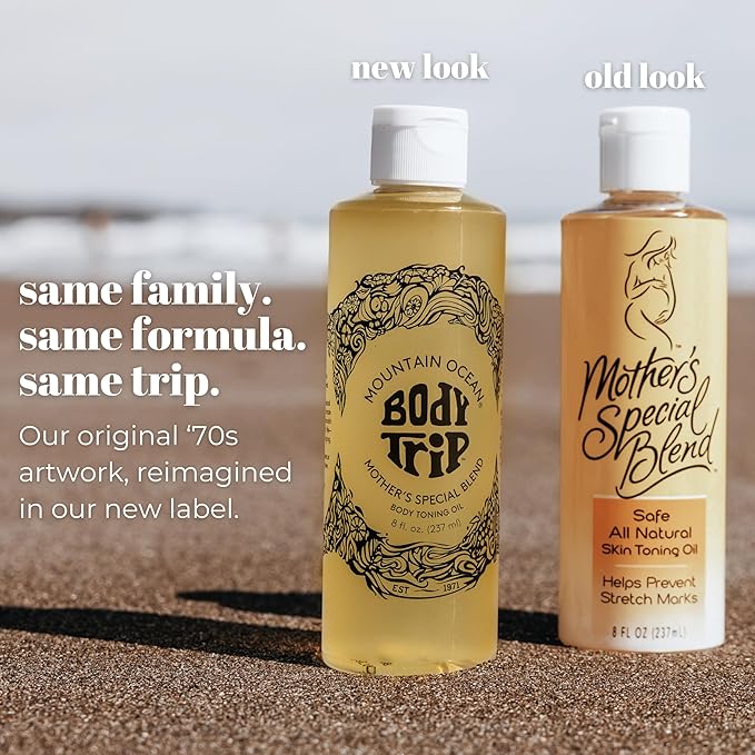 Body Trip Mother's Special Blend | 8oz | All Natural | Deep Hydration | Helps Stretch Marks