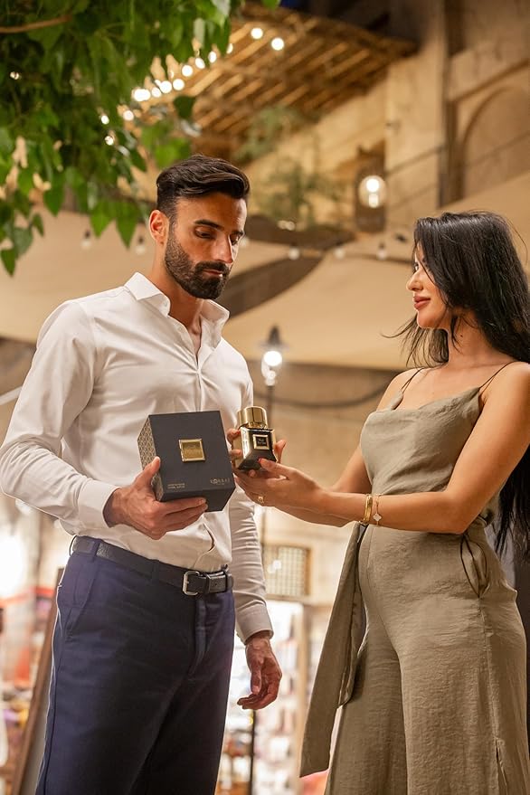 KORBAJ PARFUMS Oud For You - Arabian Perfume for Women and Men, Extrait de Parfum Mens Cologne with Cedar Wood, Tonka Bean - Sandalwood, Cashmere Wood - Ambergris, Oud, Musk, Vanilla Perfume 100ml