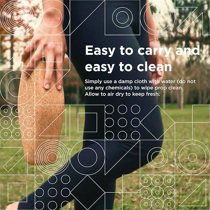 Go4Cork Cork Yoga Block | Non-Toxic, Alternative To Foam Yoga Blocks | Odorless, Soft, Non-Slip, Workout & Exercise | Yogi Gift Accessories | Men & Women | Eco Friendly, Sustainable