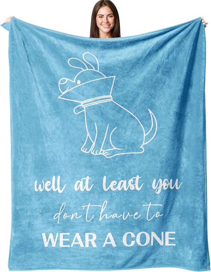 Get Well Gifts for Women, Get Well Soon Gifts for Women After Surgery, Feel Better Gifts, Gift for Recovery After Surgery, Funny GetWell Gifts for Woman/Teenage Girl Throw Blanket 60" x 50"