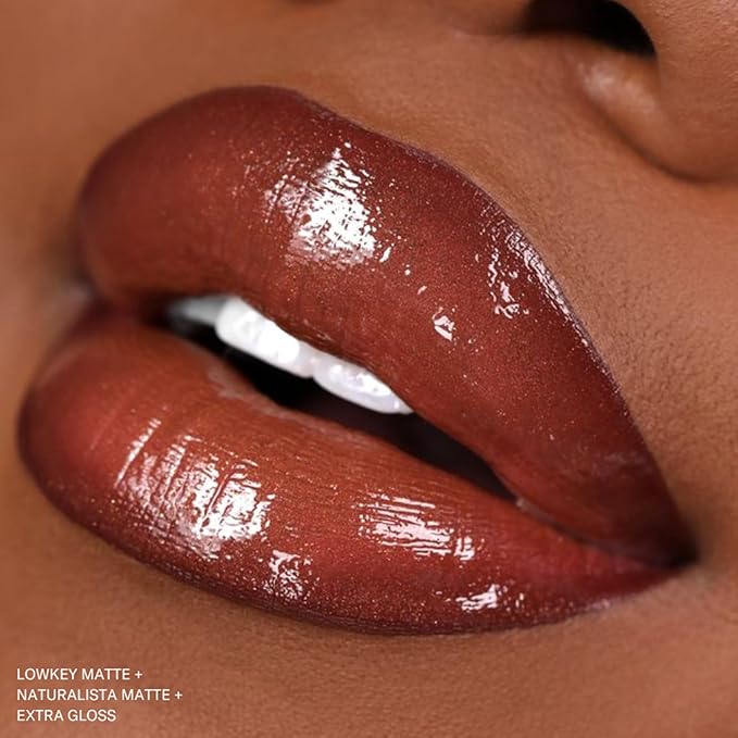 The Lip Bar - Nonstop Liquid Matte Lipstick, Naturalista (Soft Brown) - High Pigment - One Swipe - Long Lasting - Jojoba Oil & Vitamin E - Vegan & Cruelty Free - Makeup & Cosmetics - .24 fl oz